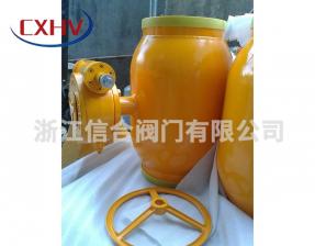 溫州渦輪式全焊接球閥